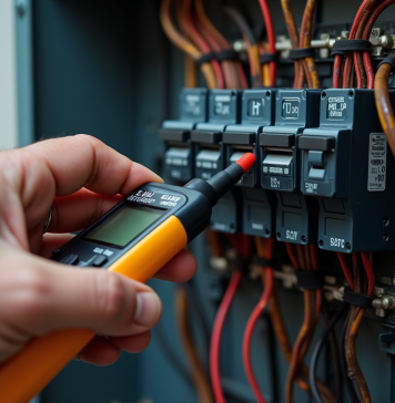 Vérifier facilement un fusible grillé dans votre tableau de disjoncteur
